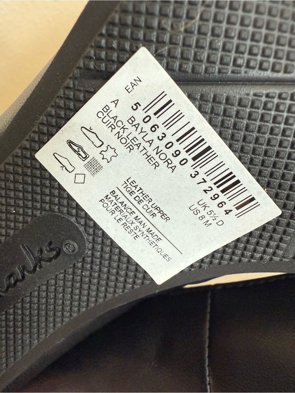 New Clarks Bayla Nora Classic Mary Jane Block Heel Pumps - Black - Picture 11 of 11